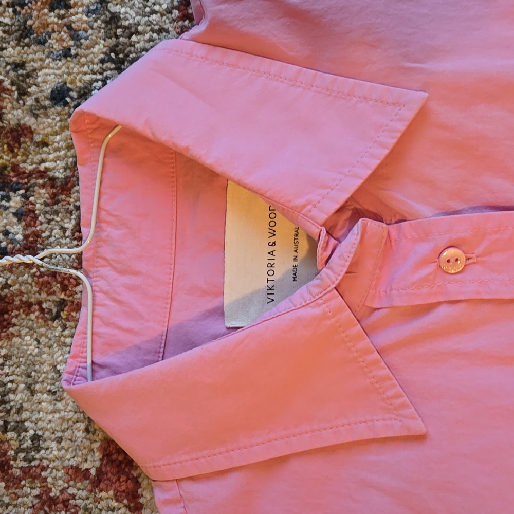 Women's Pink Viktoria & Woods button down shirt